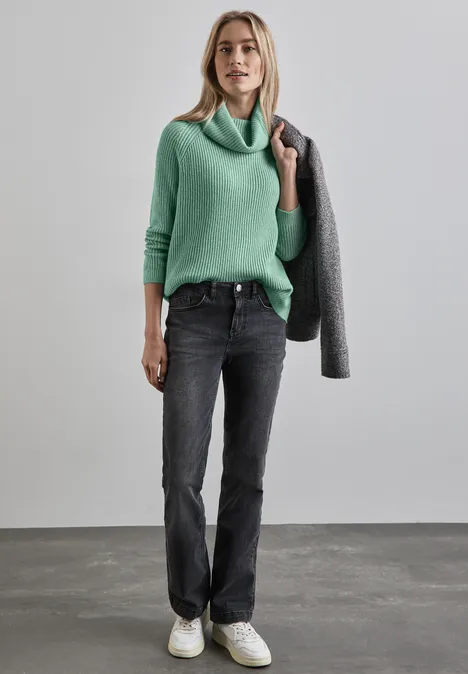 Strickpullover sunlit green mel.