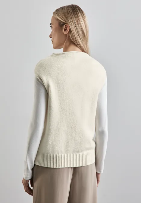 Strickpullunder soft beige