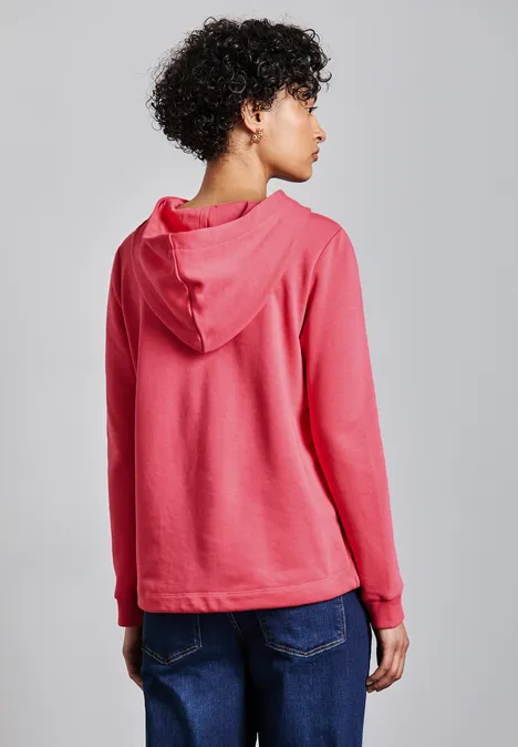 Sweat hoodie sugar coral