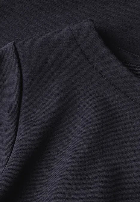 Sweatshirt deep tint blue