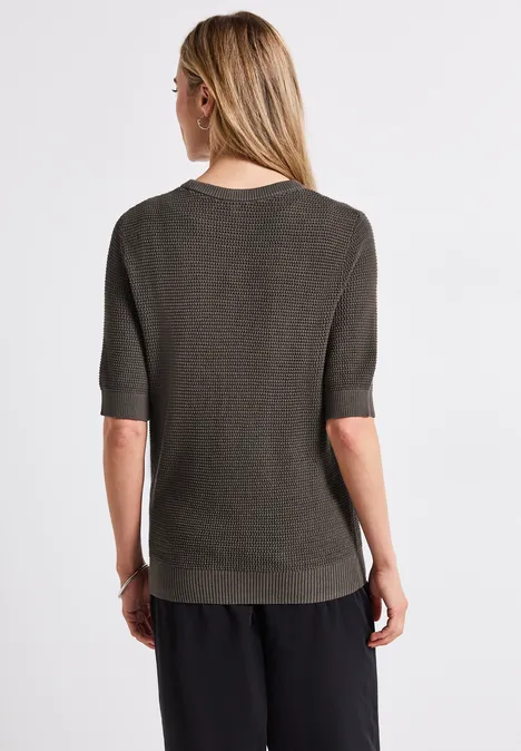 Rundhals Pullover nomad brown