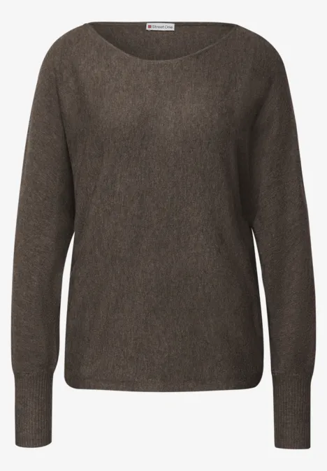 Dolman Pullover nomad brown mel.