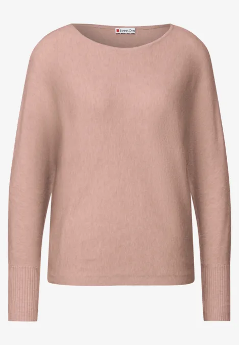 Dolman Pullover faded rose mel.