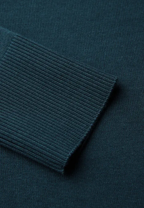 Basic Pullover tide blue