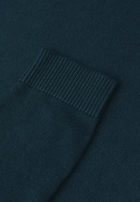 V-Neck Pullover tide blue
