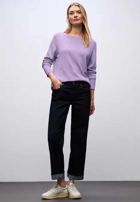 Pull basique soft lavender
