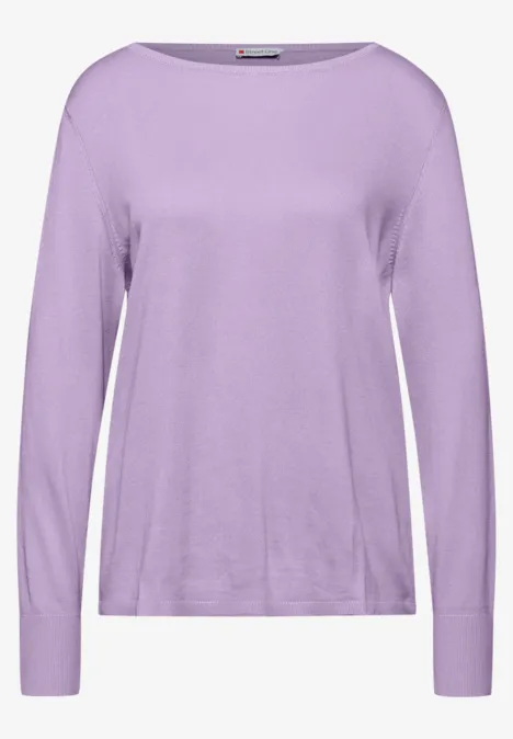 Pull basique soft lavender