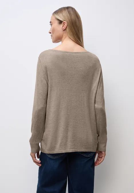Pull basique mocha dream mel.