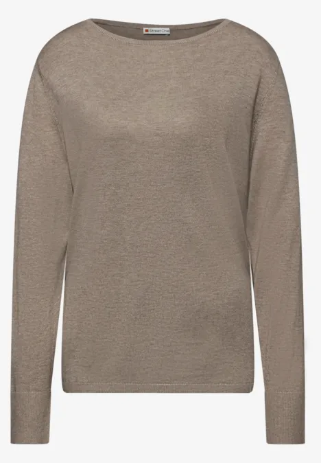 Pull basique mocha dream mel.