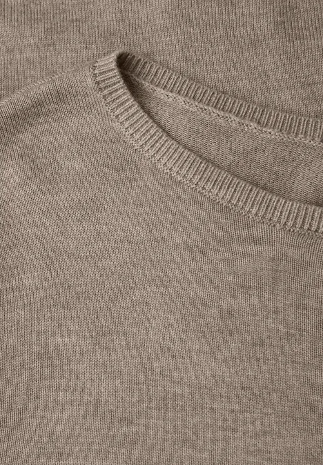 Pull basique mocha dream mel.