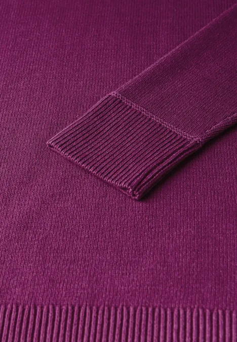 Rundhals-Pullover berry paradise