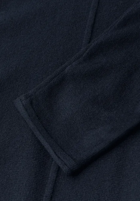 Basic Dolman Pullover deep blue