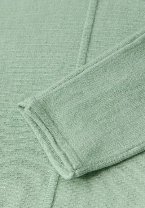 Basic Dolman Pullover serene green mel.