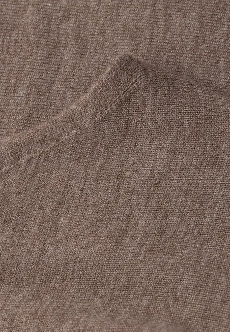 Basic Dolman Pullover silk brown mel.