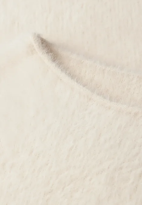 Federgarn Pullover soft beige
