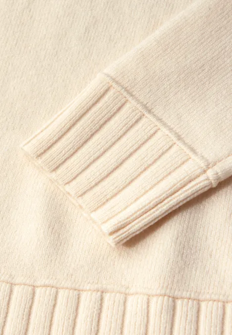 Basic Pullover soft beige