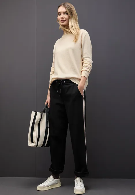 Basic Pullover soft beige