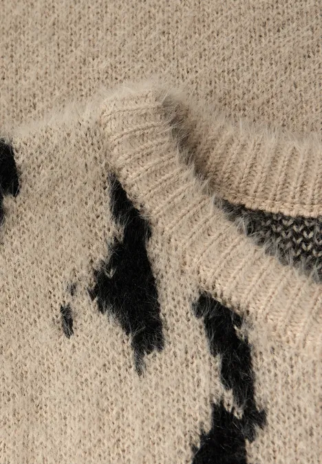 Softer Jacquard Pullover sanded beige Softer Jacquard Pullover sanded beige