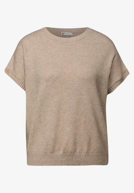 Cozy Pullover morning beige mel.
