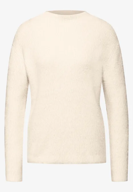 Federgarn Pullover soft beige