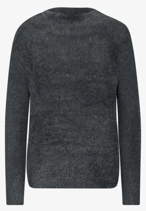 Federgarn Pullover gravel grey