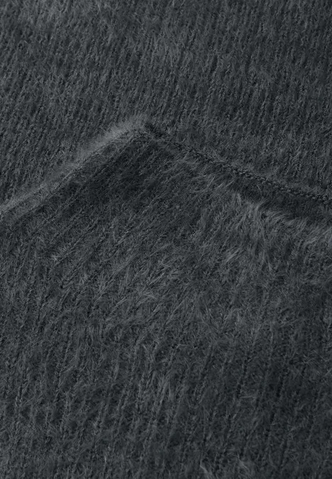 Federgarn Pullover gravel grey