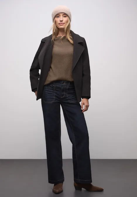 Pull à manches longues silk brown mel. Pull à manches longues silk brown mel.