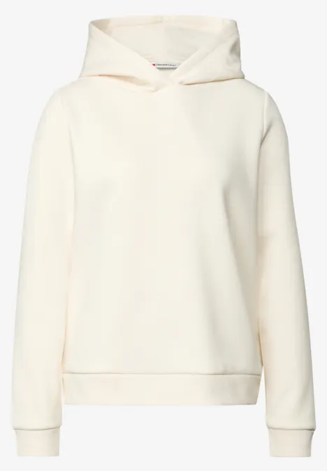 Sweatshirt mit Kapuze soft beige