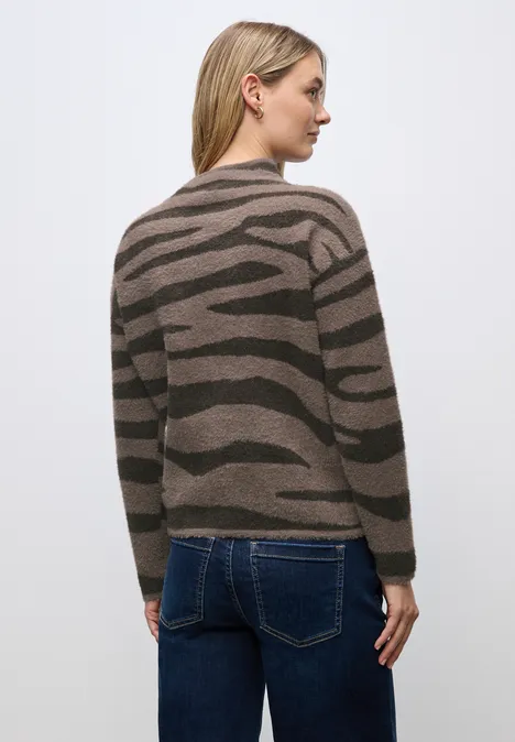 Sweat jacquard douillet null