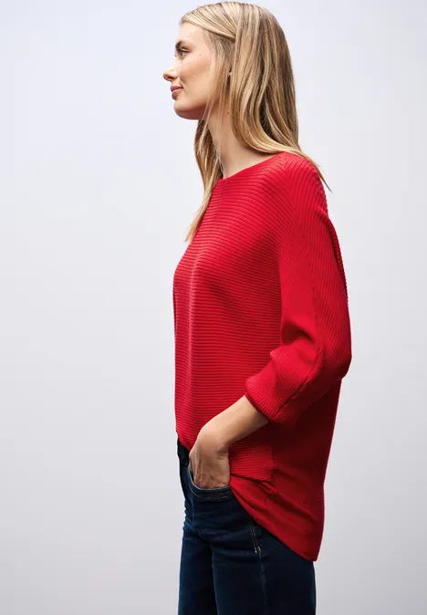 Pull-over Dolman racing red