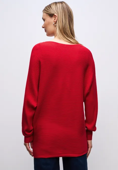 Pull-over Dolman racing red