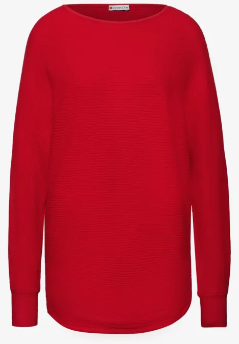Pull-over Dolman racing red