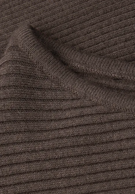 Dolman trui dark nomad brown mel.