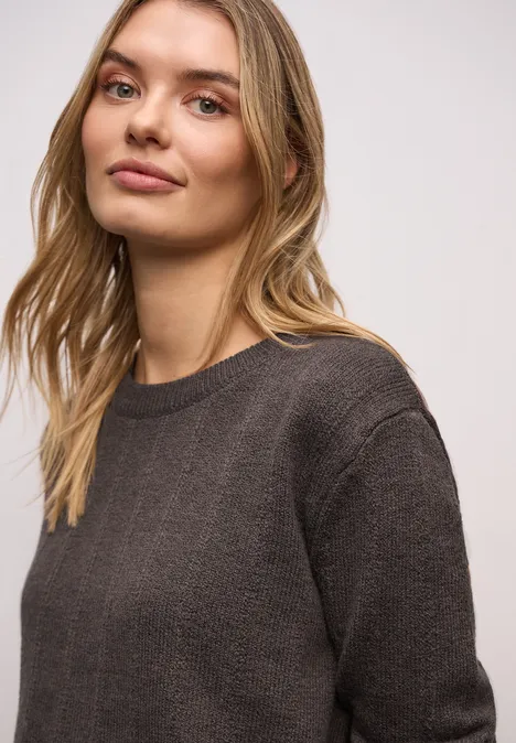 Trui met structuur null Trui met structuur null