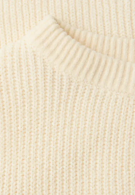 Chenille trui soft beige Chenille trui soft beige