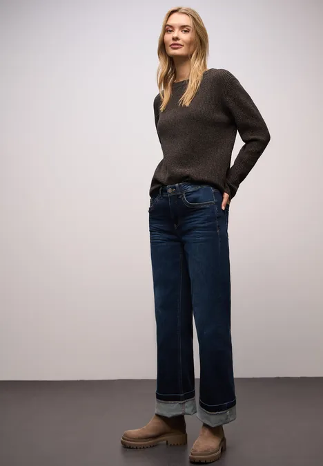 Chenille trui darkest brown Chenille trui darkest brown