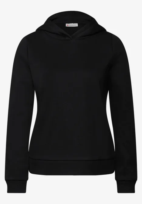 Sweatshirt mit Kapuze Black