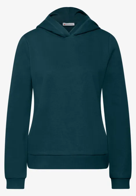 Sweatshirt mit Kapuze tide blue