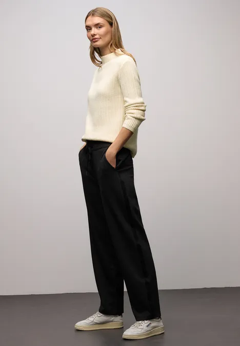 Strukturpullover soft beige Strukturpullover soft beige