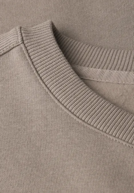 Sweater met geribd detail null