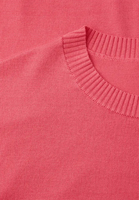 Basic Pullover striking coral Basic Pullover striking coral