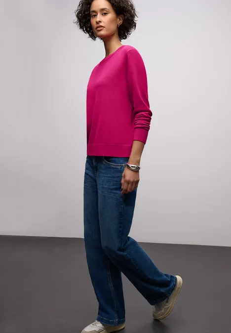 Basic Pullover magenta dream Basic Pullover magenta dream