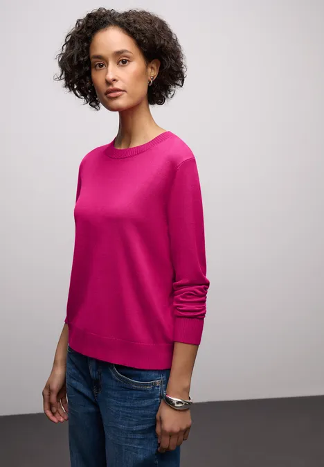 Basic Pullover magenta dream Basic Pullover magenta dream