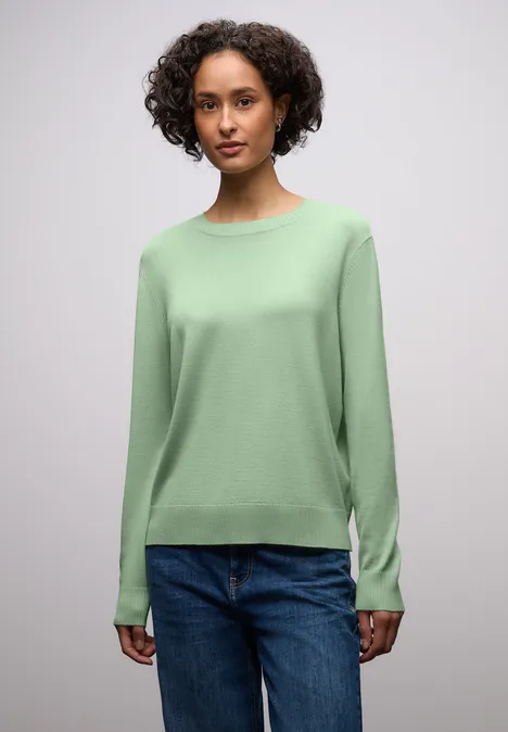 Basic Pullover pale mint green Basic Pullover pale mint green