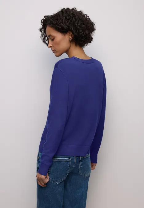Basic Pullover amparo blue Basic Pullover amparo blue