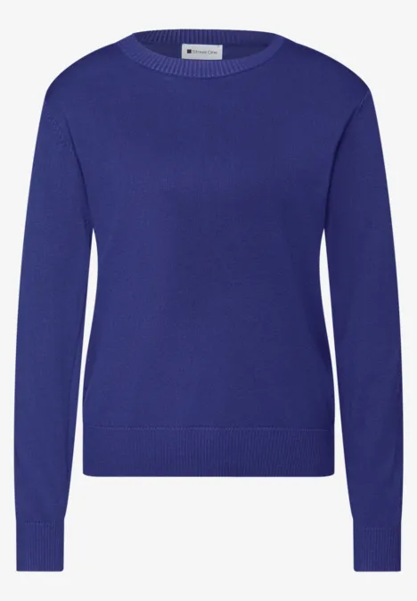 Basic Pullover amparo blue Basic Pullover amparo blue