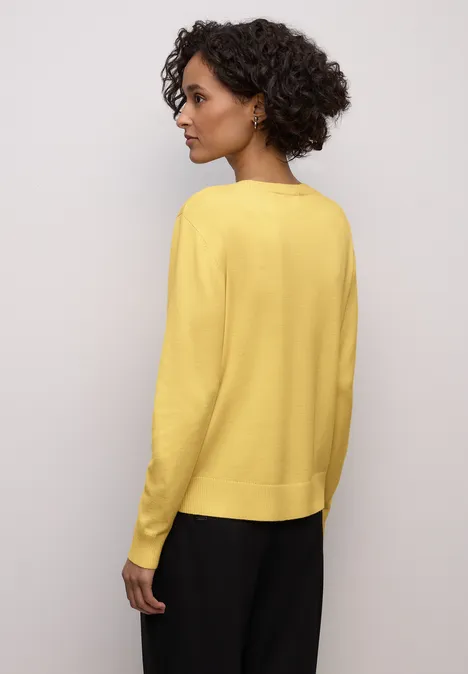 Basic Pullover bloom yellow Basic Pullover bloom yellow