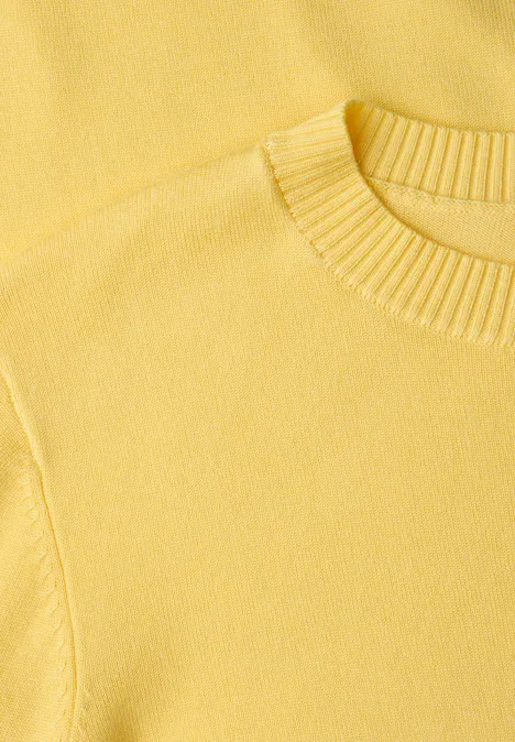 Basic Pullover bloom yellow Basic Pullover bloom yellow