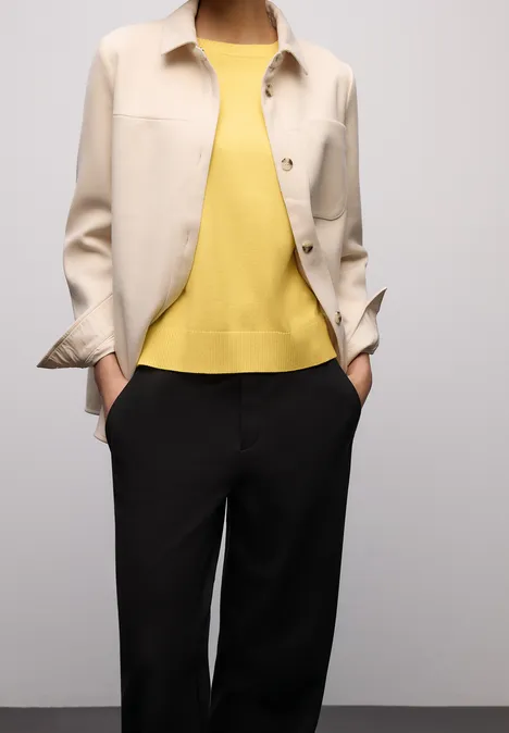 Basic Pullover bloom yellow Basic Pullover bloom yellow