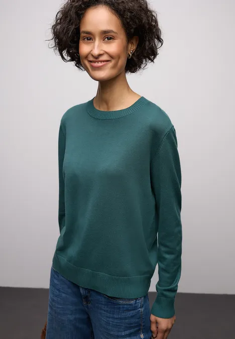 Basic Pullover mediterra green Basic Pullover mediterra green